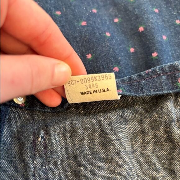 Osh Kosh B’Gosh Vintage denim overall dress - Picture 8 of 9